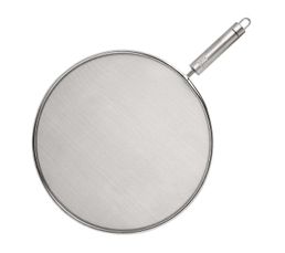 Cuisinox - Virtuo - Wok 24 Cm - Fond Triply Revêtement Nid D'abeille Antiadhérent - Compatible Tous Feux Dont Induction - Acier Inoxydable - Finition Satiné - Sans PFOA Et PFAS - Made In France
