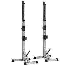 SPORTNOW – Ensemble D’haltères 25 Kg Total, Barre Coudée Avec Disques 5 Kg Et 2,5 Kg, Pour Musculation Maison