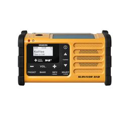 Radio Portable Duronic DAB+ - Recharge Solaire, Manivelle, USB-C - Lampe Torche, SOS - Pour Camping