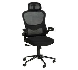 Chaise Gaming Minnout - Inclinable 170° - Coussin Lombaire - Appui-tête - 150kg - Noir/Gris