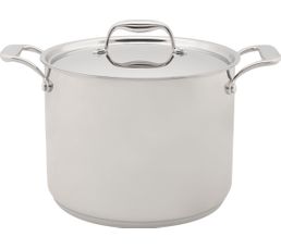 Faitout Céramique 44 Cm RobuCook - Revêtement Antiadhésif Sans PFOA, Compatible Induction, Couvercle Verre