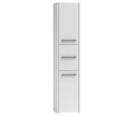 Armoire De Salle De Bain COSTWAY 170 Cm - Colonne De Rangement Avec Panier à Linge 48L, étagères Ajustables - Blanc - 9