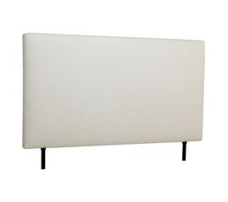 Lot De 6 Panneaux Muraux Pour Tête De Lit Yuma 180 Cm En Tissu Effet Suédé Beige - Tête De Lit