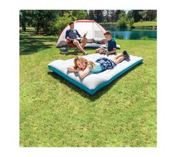 Matelas Gonflable Camping Intex 2 Places - 193x127x24cm, Transport Facile