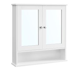 Armoire De Toilette 60cm Double Porte Avec Miroirs Will - Armoire De Toilette