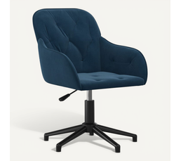 Chaise De Bureau Ergonomique Sans Accoudoirs - Tissu Maille, Hauteur Réglable 75-85 Cm, Pour étude, Jeu, Bureau à Domicile