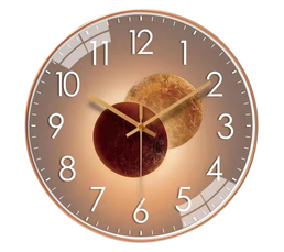 Horloge Murale En Bois 30 Cm Silencieuse - Design Moderne, Mouvement Quartz, Pour Salon, Chambre, Cuisine