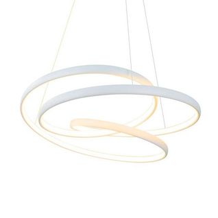 Suspension 55w 50cm Avec Télécommande Blanc