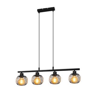 Suspensions Vintage Noire E27 Rétro Sans Ampoule