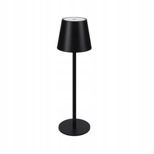 Lampe De Bureau LED Lampe De Table Sans Fil  Actile Extérieur Dimmable Noir Ip54 USB