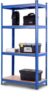Rayonnage Métallique Etagère De Rangement Capacité De Charge 520kg, 40 X 80 X 160 Cm (bleu)