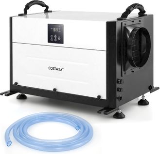 Déshumidificateur Professionnel, 3 Modes Minuterie De 24 H Tuyau De Vidange (73,5 L/jour,noir)