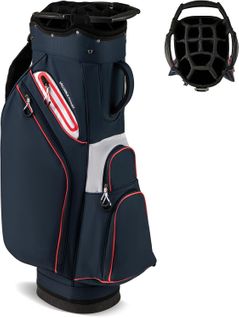 Sac De Golf Avec 14 Compartiments Sur Le Dessus, Sac De Rangement Portable Pour Club De Golf