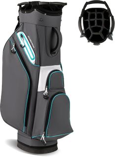 Sac De Golf Avec 14 Compartiments Sur Le Dessus, Sac De Rangement Portable Pour Club De Golf