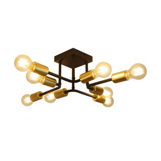 Plafonnier Vintage Noir Pour Chambre à Coucher - Design Élégant Et Moderne
