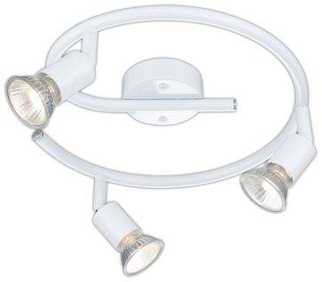 Spot De Plafond 3 Flammes Gu10 Moderne Plafonnier Couloir Ampoule Incluse