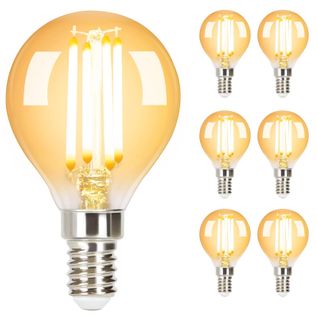 Ampoule LED 6er Edison LED Vintage - G45 2700k E14
