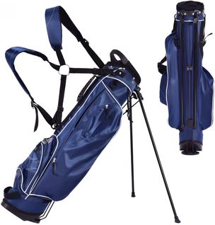 Sac De Golf Trépied à Compartiments à 4 Voies, Sac De Transport Pour Golf Avec 4 Poches Zippée