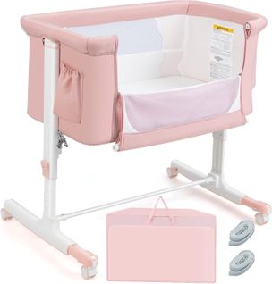 3 En 1 Lit Cododo Bébé Avec Matelas Et 5 Hauteur Réglable, Lit Bébé Evolutif Avec Inclinaison