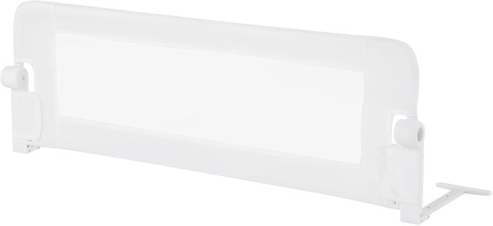 Barrière De Lit Pliable Bébé/enfant, Mousse Souple, Installation Facile, 120x42.5cm,blanc