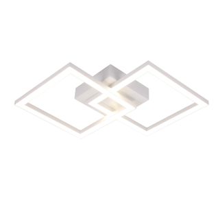 Plafonnier LED Carré 24 W 4 000 K Blanc Neutre Lampe De Cuisine Moderne