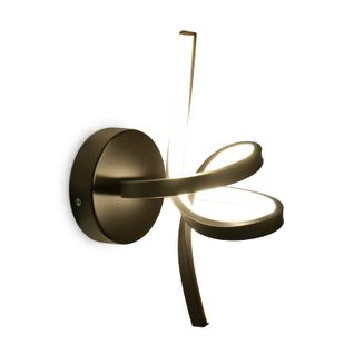 Applique Murale LED D'intérieur 7 W Noir 3000 K Applique Murale Pour Escalier Salon