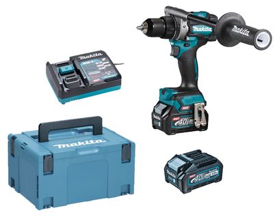 Perceuse-visseuse 40v + 2 Batteries 2.5ah + Chargeur + Makpac - Makita - Df001gd201