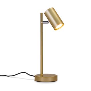 Lampe De Chevet Lampe De Table De Salon Or Pivotante 350° Gu10 Or En Métal Bureau