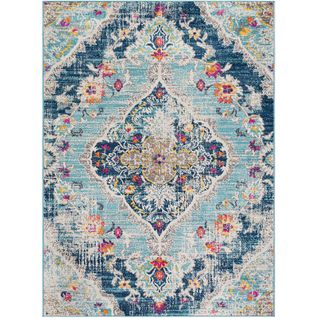 Tapis Vintage Oriental Multicolore/bleu 200x275 Cm Romy