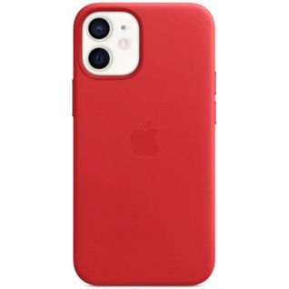 Coque En Cuir iPhone 12 Mini Avec Magsafe - (product)red