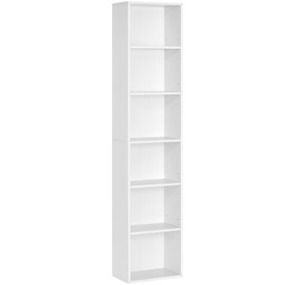 Bibliothèque 40 X 24 X 178,5 Cm, Blanc