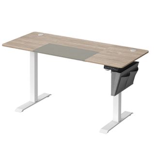 X Bureau Assis Debout Électrique, 60 X 140 X (72-120) Cm, Table Réglable En Hauteur