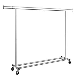 Tringle à Vêtements Extensible à Roulettes Pour Charges Lourdes, Charge Maximale : 150 Kg