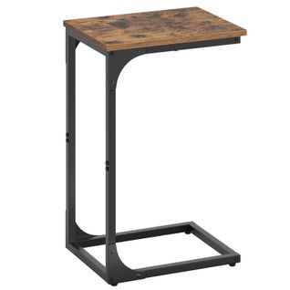 Table D'appoint, Style Industriel, Marron Rustique Et Noi