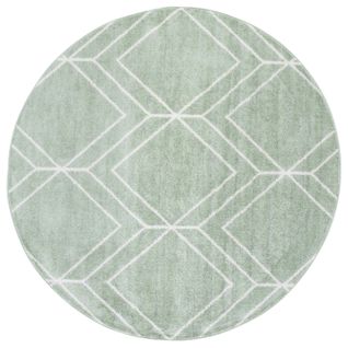 Tapis Adirondack 183 X 183 Cm Contemporain Mia Noir / Neutre