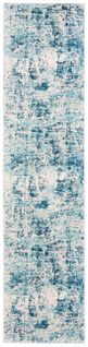 Tapis Madison 61 X 244 Cm De Transition Odaline Ivoire / Bleu