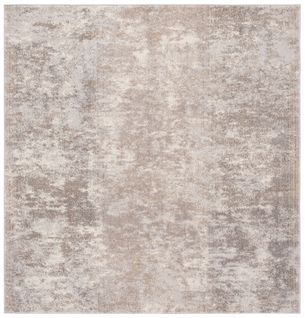 Tapis Madison 195 X 195 Cm Contemporain Siena Gris / Beige