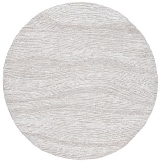 Tapis Metro 183 X 183 Cm Moderne Contemporain Zella Ivoire