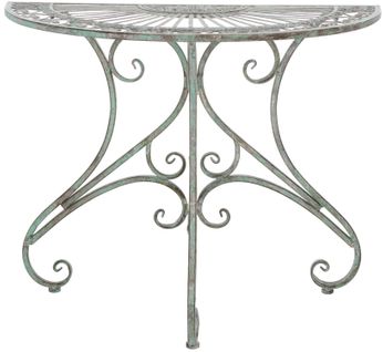 Table D'appoint Pour L'exterieur Annalise Vert Le Fer 90 X 45 X 75 Cm