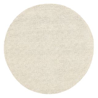 Tapis Natura 122 X 122 Cm Contemporain Ellison Ivoire / Gris Clair