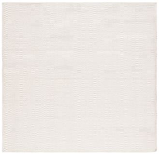 Tapis Vermont 213 X 213 Cm Solid Tonal Hattie Blanc