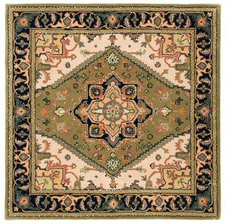 Tapis Heritage 122 X 122 Cm Traditionnel Quincy Vert