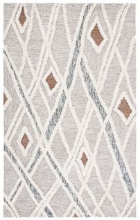 Tapis Casablanca 61 X 91 Cm Marocain Vienna Gris