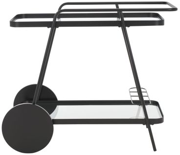Chariots De Setvice Zunia Noir Metal 91 X 47 X 76 Cm