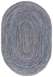 Tapis Cape Cod 152 X 244 Cm Cotier Xyla Bleu / Naturel