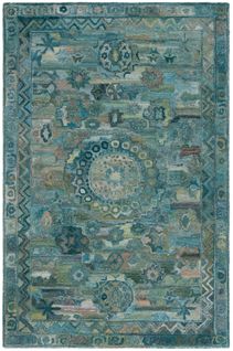 Tapis Anatolie 122 X 183 Cm Bohemien Elira Aqua