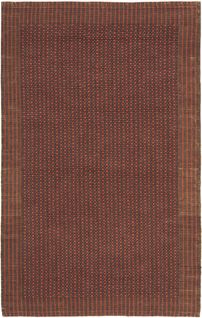 Tapis Fibre Naturelle 183 X 274 Cm Contemporain Rylan Marron / Rouille