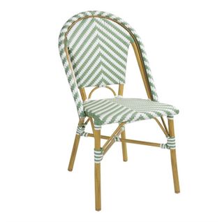 Chaise Style Parisien En Rotin - Lot De 2 -