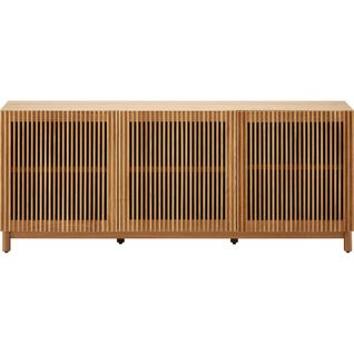 Buffet 3 Portes Bois/frêne 160 Cm - Umea