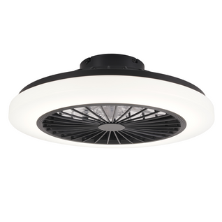 Ventilateur De Plafond LED Blanc Avec Éclairage - Ventilateur Silencieux 40 W